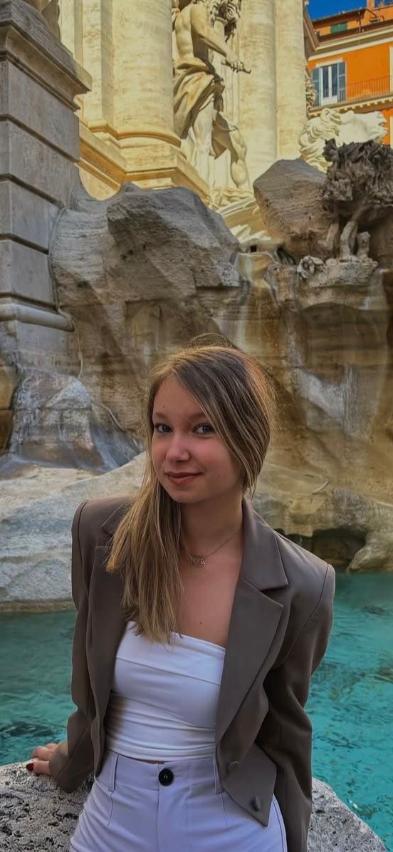 Slika sa ekskurzije u Rimu, Fontana di Trevi